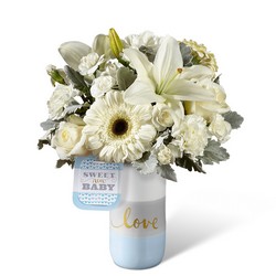 The FTD Sweet Baby Boy Bouquet from Victor Mathis Florist in Louisville, KY